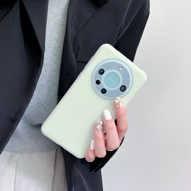 Kryt Huawei Mate60 Pro z tekutého silikónu, plná ochrana — matný povrch, odolný voči nárazom, proti pádu, proti otlačkom prstov