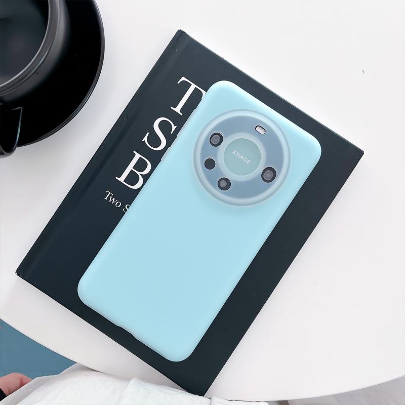 Kryt Huawei Mate60 Pro z tekutého silikónu, plná ochrana — matný povrch, odolný voči nárazom, proti pádu, proti otlačkom prstov