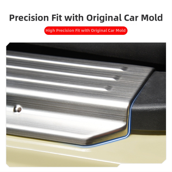 Nerezová oceľová prahová lišta pre Suzuki Jimny JB74/JC74 (19–25), automat, dekoratívny doplnok Imperial Master