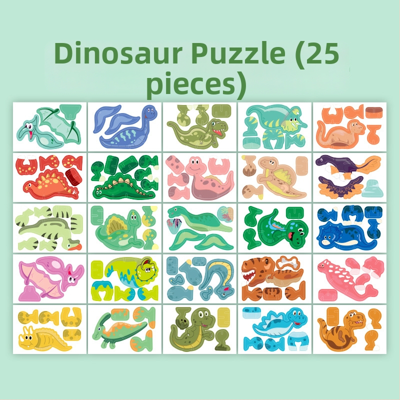 3D пъзел с насекоми за деца - хартиен DIY образователна играчка за възраст 4-6 години