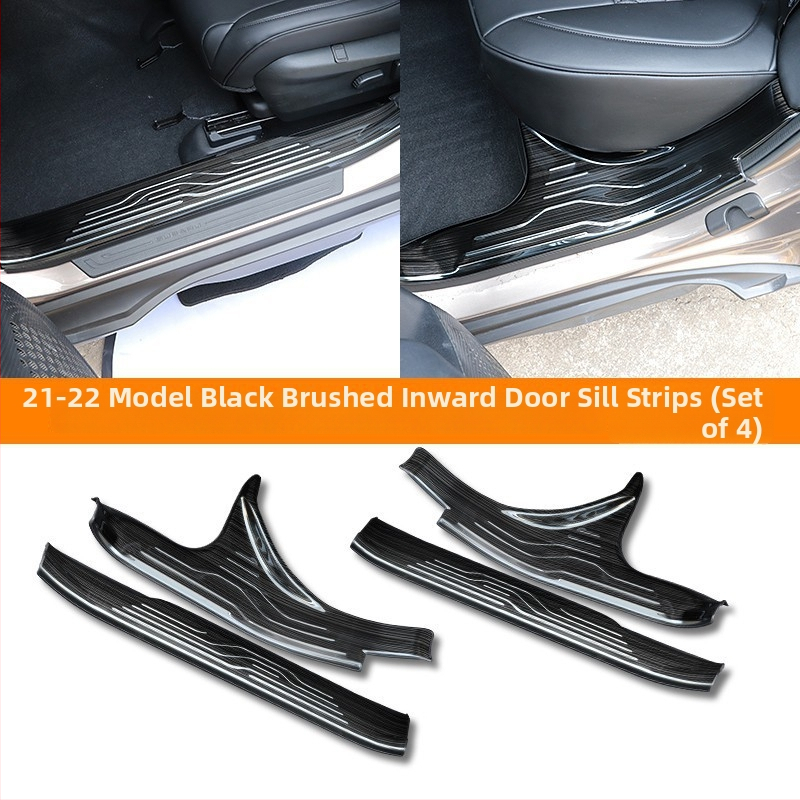 Pedala de protecție a pragurilor din oțel inoxidabil pentru Outback 21-22 – praguri interioare și exterioare, accesoriu pedala de întâmpinare