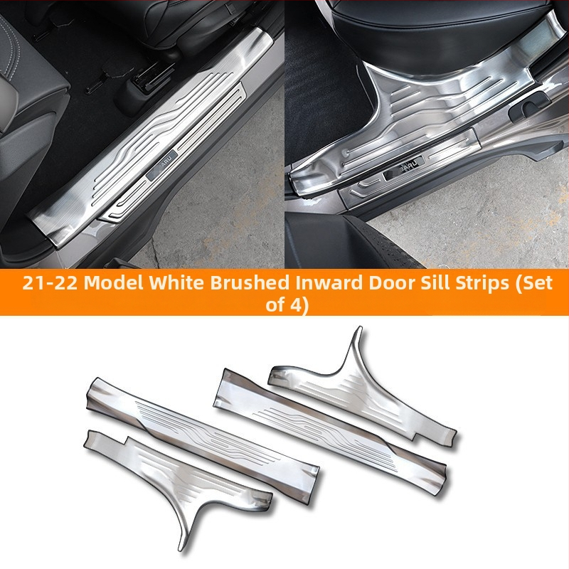 Pedala de protecție a pragurilor din oțel inoxidabil pentru Outback 21-22 – praguri interioare și exterioare, accesoriu pedala de întâmpinare