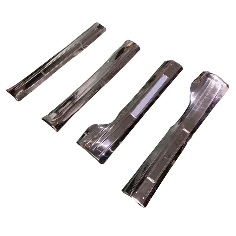 Прагова защита от неръждаема стомана и задна защитна плоча за багажника за Mercedes-Benz E-Class (23-25) – Jintong