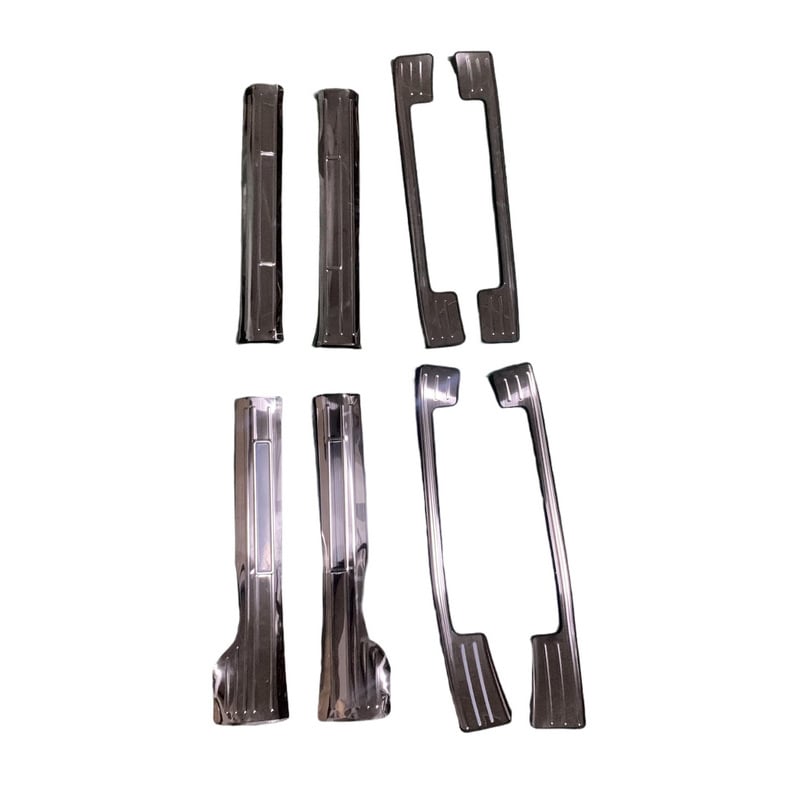 Прагова защита от неръждаема стомана и задна защитна плоча за багажника за Mercedes-Benz E-Class (23-25) – Jintong