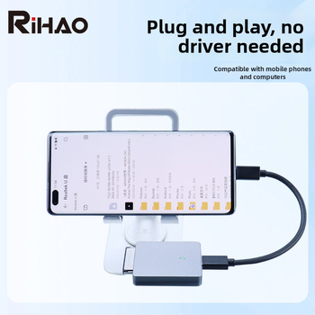 D10 Pro CFexpress čítačka kariet s USB 3.1 Type-C, podpora CF/CFexpress, hliníková zliatina, zabudovaná inštalácia, kompatibilný s Mac OS