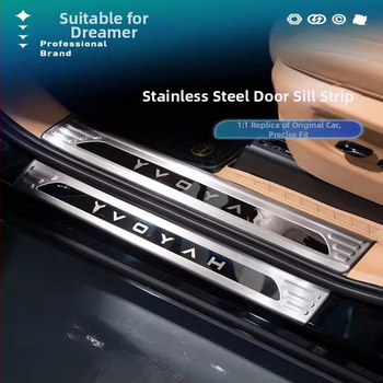 Lantu Dreamer – Benzi prag din oțel inoxidabil 304 pentru pedale de întâmpinare