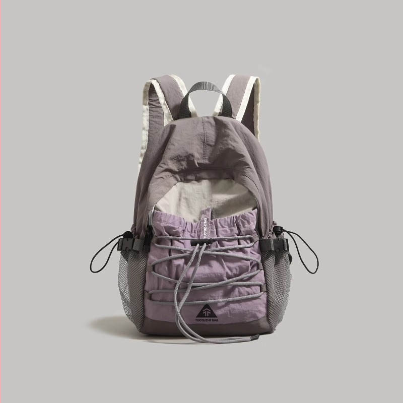 Nylon ruksak za žene, kampus stil, minimalistički, model 2026, prozračan, za slobodno vrijeme i kratka putovanja