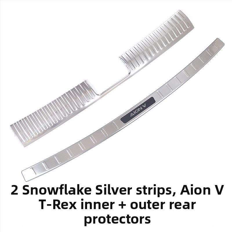 Praga aizsarglentes uzlīme priekš otrās paaudzes Aion V Tyrannosaurus, ar aizmugures aizsardzību un sagaidīšanas pedāļa aizsardzību