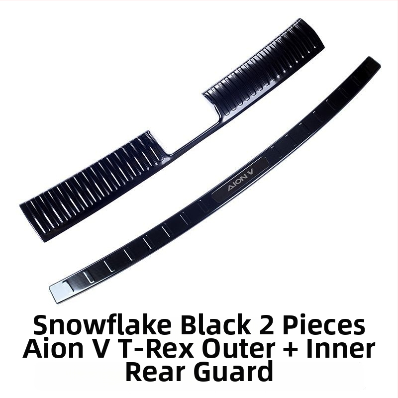 Praga aizsarglentes uzlīme priekš otrās paaudzes Aion V Tyrannosaurus, ar aizmugures aizsardzību un sagaidīšanas pedāļa aizsardzību