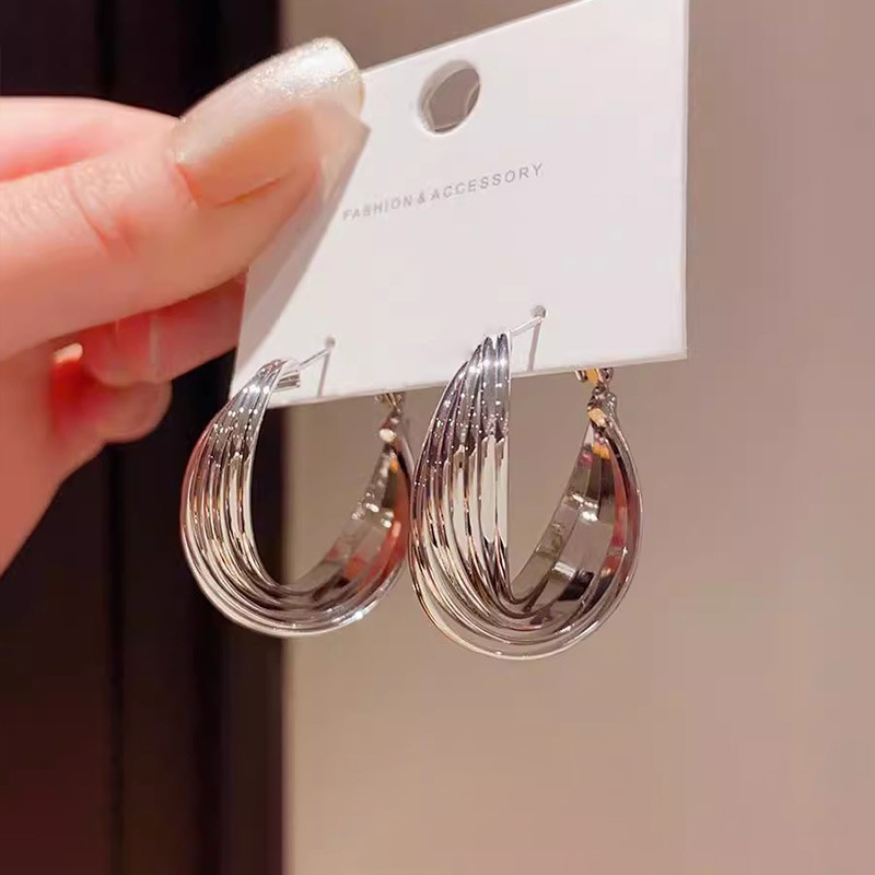 Ушни клипси: спирално геометрични, сплав, оригинален дизайн, viyi