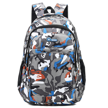 Unisex ruksak za putovanje od najlona 36-55 L, pretinac za 14-inčni laptop, prozračan, zakrivljeni naramenici