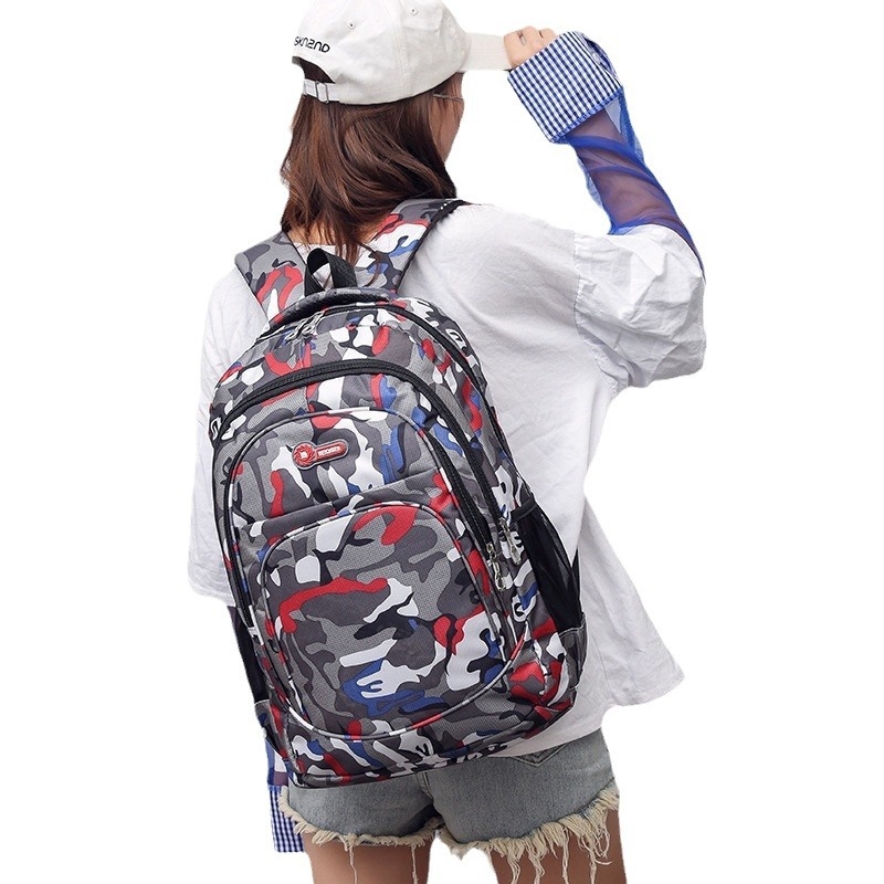 Unisex ruksak za putovanje od najlona 36-55 L, pretinac za 14-inčni laptop, prozračan, zakrivljeni naramenici