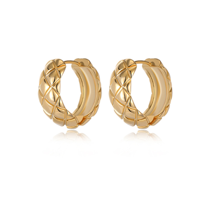 Dingle geometriai ezüst fülbevalók, 925-ös post, sterling ezüst, eredeti dizájn