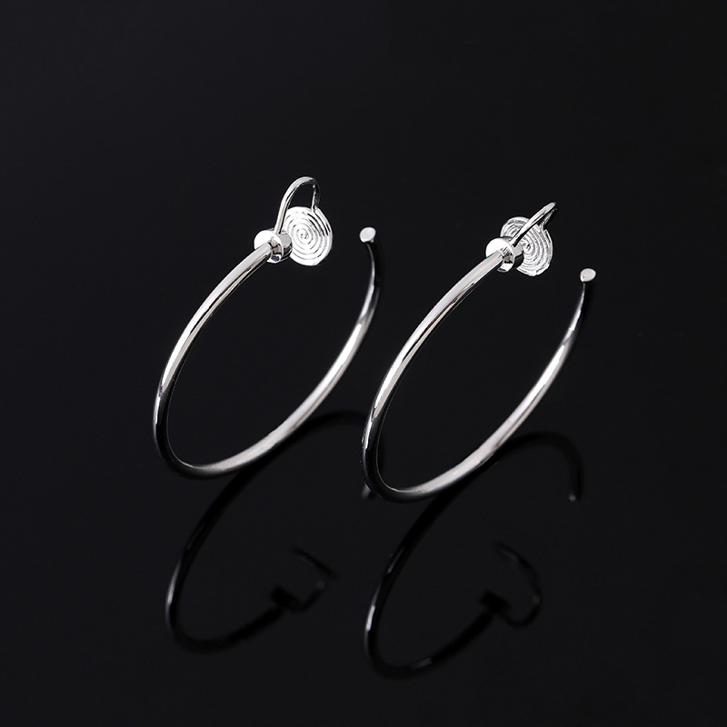 Klipne naušnice bez probijanja – okretna spirala komarca, geometrijski dizajn, vintage stil, Xiaojun Jewelry