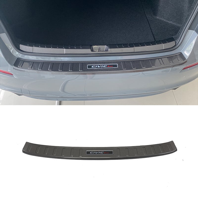 Прагова лента и декоративна лайсна за Honda Civic 11‑то поколение (2022) — пластмасова, First Domain, съвместимо с багажник и задния капак