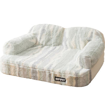 Легло за кучета и гнездо за домашни любимци, плат, свалящо се и пране, лесна инсталация, Hippie dog