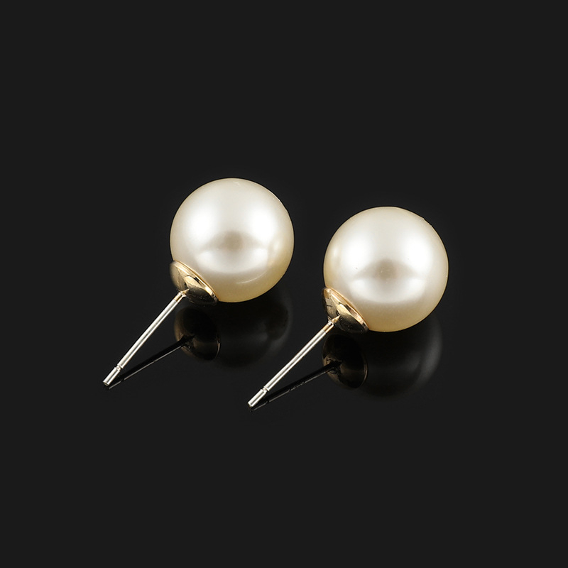Naušnice s perlom bez probijanja – Small Jun Jewelry, ženski, jednostavan stil (Materijal: Perl; Marka: Small Jun Jewelry; Stil: Ženski, Jednostavan; Kategorija: Naušnice)