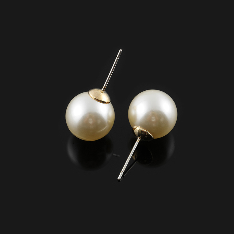 Naušnice s perlom bez probijanja – Small Jun Jewelry, ženski, jednostavan stil (Materijal: Perl; Marka: Small Jun Jewelry; Stil: Ženski, Jednostavan; Kategorija: Naušnice)