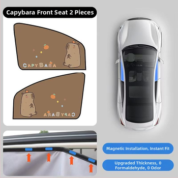 Cortină auto pentru protecție solară, material nețesut, tip reflectiv, prindere cu lamele, compatibil universal