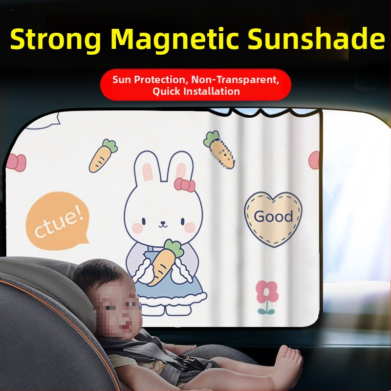 Cortină auto pentru protecție solară, material nețesut, tip reflectiv, prindere cu lamele, compatibil universal