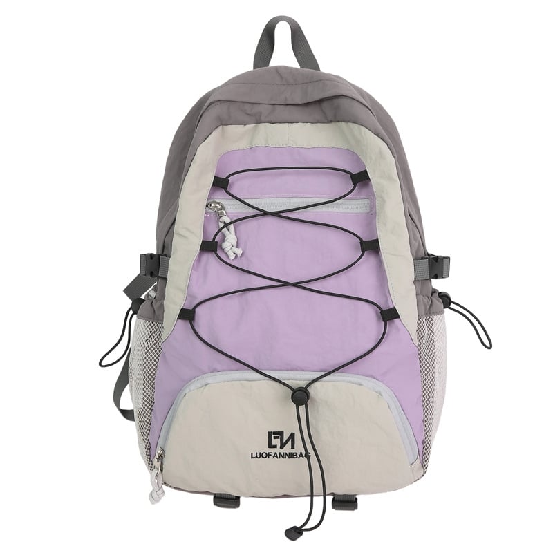 Šnórni ruksak za outdoor sportove - 20–35 L, Oxford tkanina, kompatibilan s 14-inčnim laptopom, zakrivljene naramenice, prozračan i ultra lagan