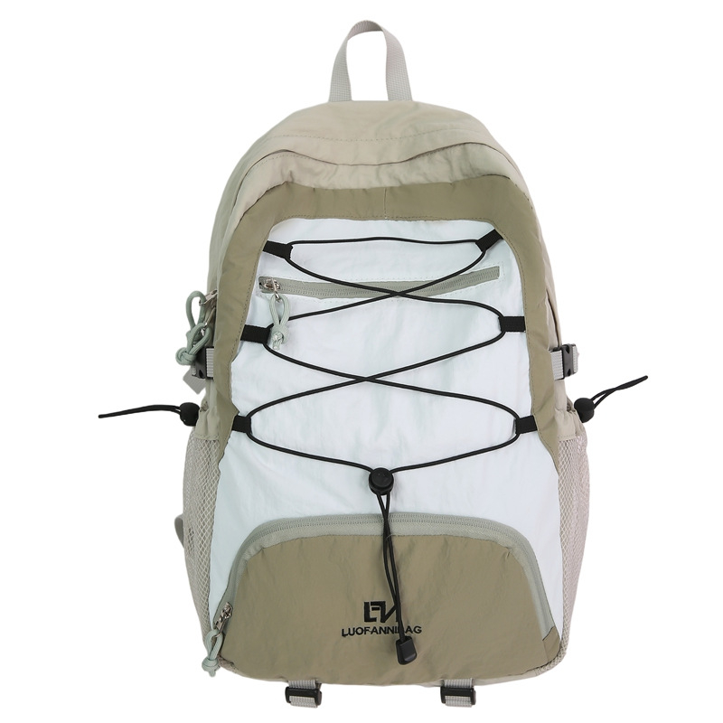 Šnórni ruksak za outdoor sportove - 20–35 L, Oxford tkanina, kompatibilan s 14-inčnim laptopom, zakrivljene naramenice, prozračan i ultra lagan