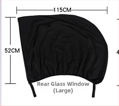 Cortină din plasă pentru geamul mașinii – protecție împotriva țânțarilor, intimitate, umbrire, respirabilă, transparentă, izolație termică; potrivită pentru sedan și SUV; Material: plasă poliesterică; Montură: tip suspendat