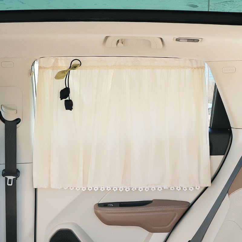 Perdea de protecție solar auto pentru interior, perdea de intimitate pentru geamul din spate, material plasă, tip opac gros, montaj lamelar, cod produs XP909, marcă Group ch