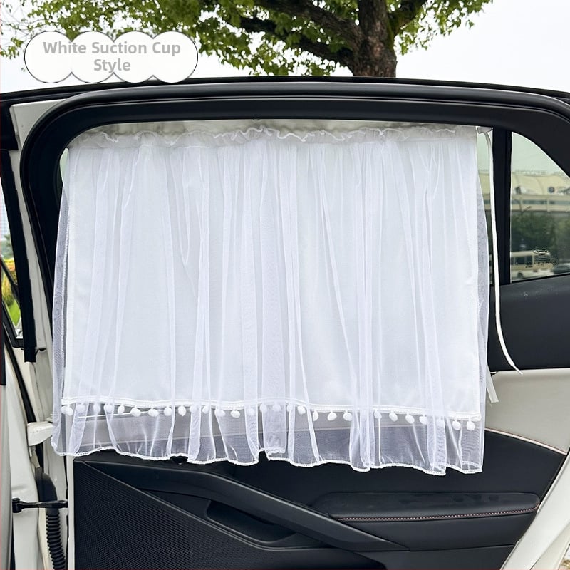 Cortină de intimitate pentru fereastra laterală a mașinii, din plasă, universală, atârnată, personalizabilă