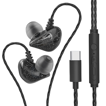 Bestair X60 aussu āķa austiņas, vadu, dinamisks skaņas pārveidotājs, 108 dB jutība, Android savietojams