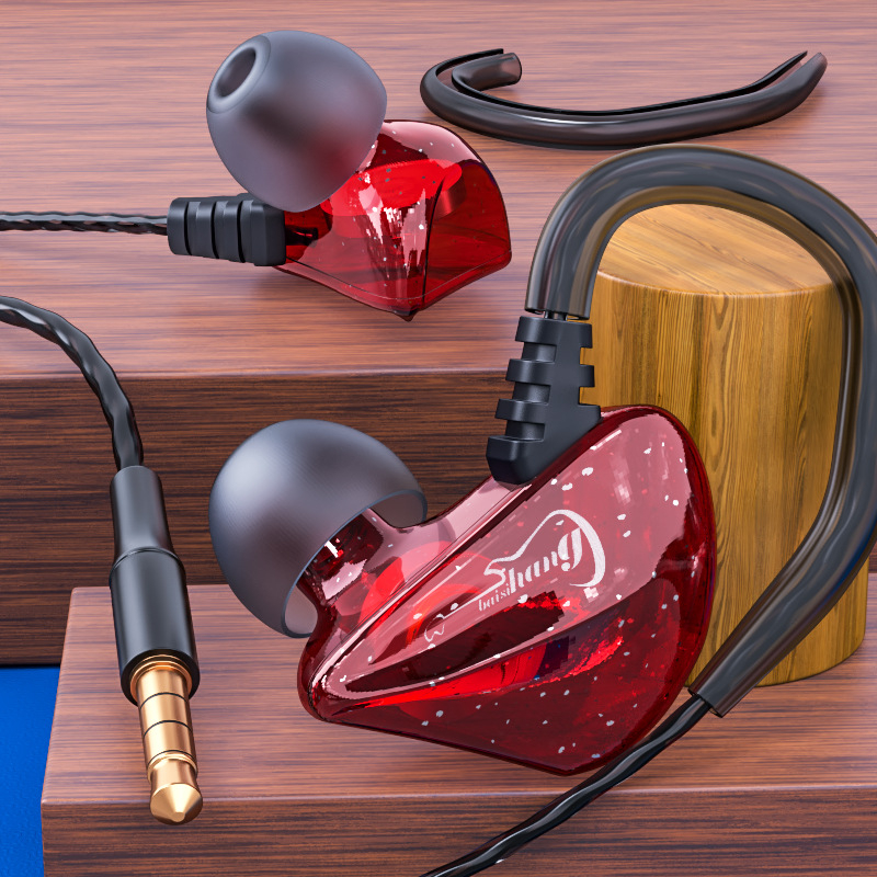 Bestair X60 aussu āķa austiņas, vadu, dinamisks skaņas pārveidotājs, 108 dB jutība, Android savietojams