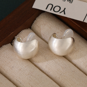 Kapcsos fülbevaló – Geometriai stílus, Réz, Jiuhan, Elektroplakálás, Súly 0.02