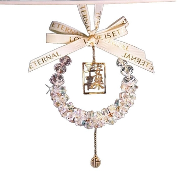 Кристална автомобилна висулка, модерен стил, за интериорен декор на автомобила