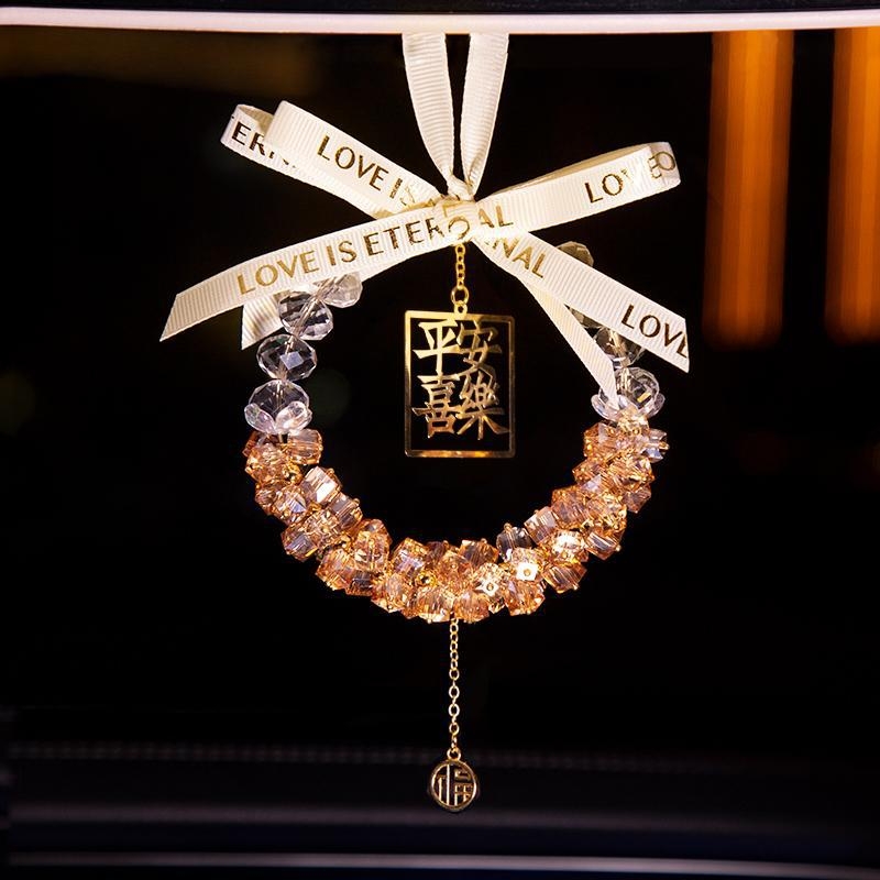 Кристална автомобилна висулка, модерен стил, за интериорен декор на автомобила