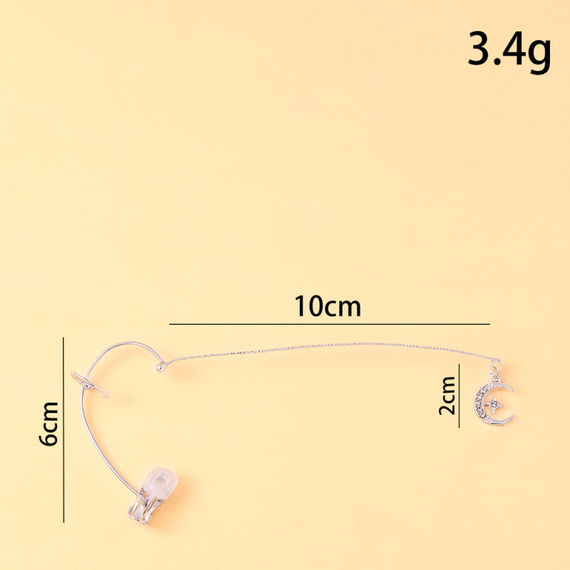 Cercei picătură cu cristale, stil INS, placare electrolitică, aliaj încrustat cu pietre artificiale