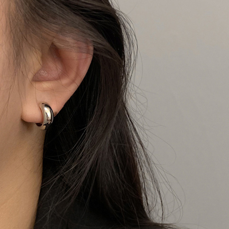 Clipuri pentru urechi Mosquito Coil disc, metal, stil feminin retro, formă în U, electroplating WE005