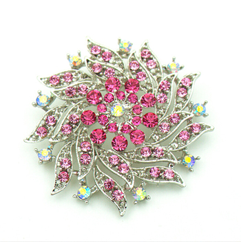 Broš s rhinestones, geometrijski dizajn, unisex, korejski stil, retro