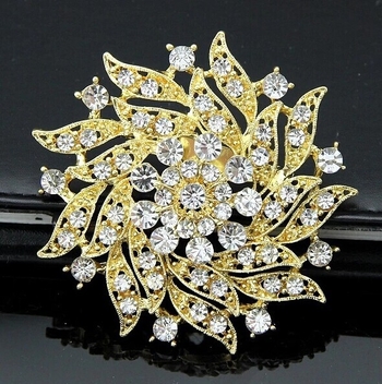Broš s rhinestones, geometrijski dizajn, unisex, korejski stil, retro