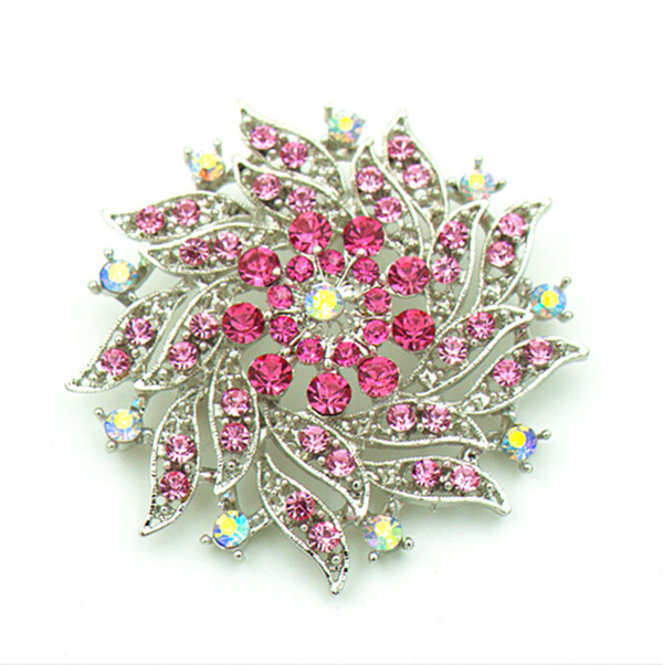 Broš s rhinestones, geometrijski dizajn, unisex, korejski stil, retro
