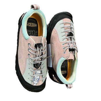 Uniszex valódi bőrből készült könnyű túracipő — rugalmas pántos felhúzás, alacsony felsőrész, gumírozott talp, légáteresztő mesh belső