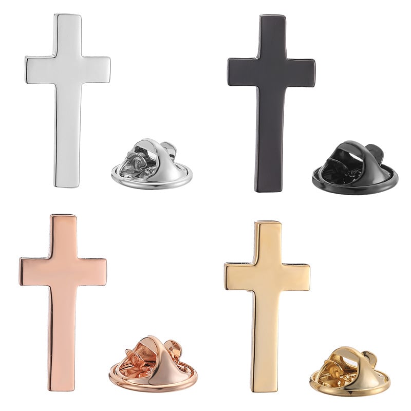 Broșă din cupru, cu încrustație de aur, XKZM, stil britanic retro, utilizare dublă, suprafață anti-reflexie