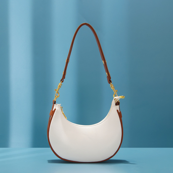 PU materijal, Dumpling Bag stil, oblik dumpling-type, otvaranje zatvaračem, unutarnji džep sa zatvaračem