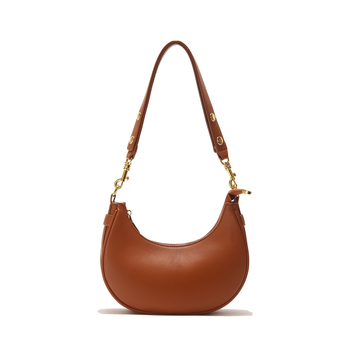 PU materijal, Dumpling Bag stil, oblik dumpling-type, otvaranje zatvaračem, unutarnji džep sa zatvaračem