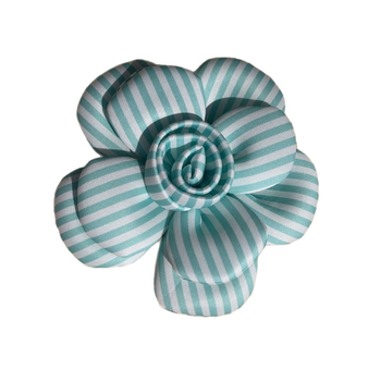 Háromdimenziós poliészter corsage, virág alakú, uniszex kiegészítő, tömeges csomagolás