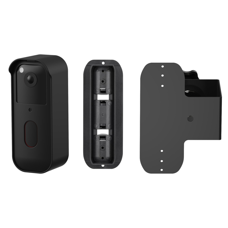 Blink Video Doorbell – plastmasas aizsargājošā aizmugurējā plāksne, pret zādzībām ar stiprināšanas klipu