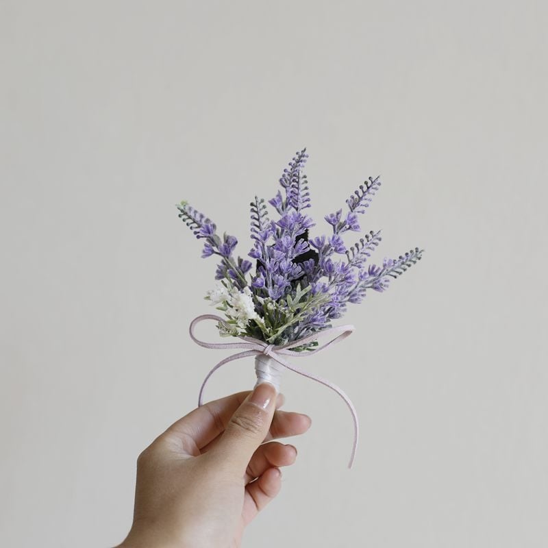 Esküvői corsage – kézzel készített műanyag virágok, testreszabható, Small fresh márka