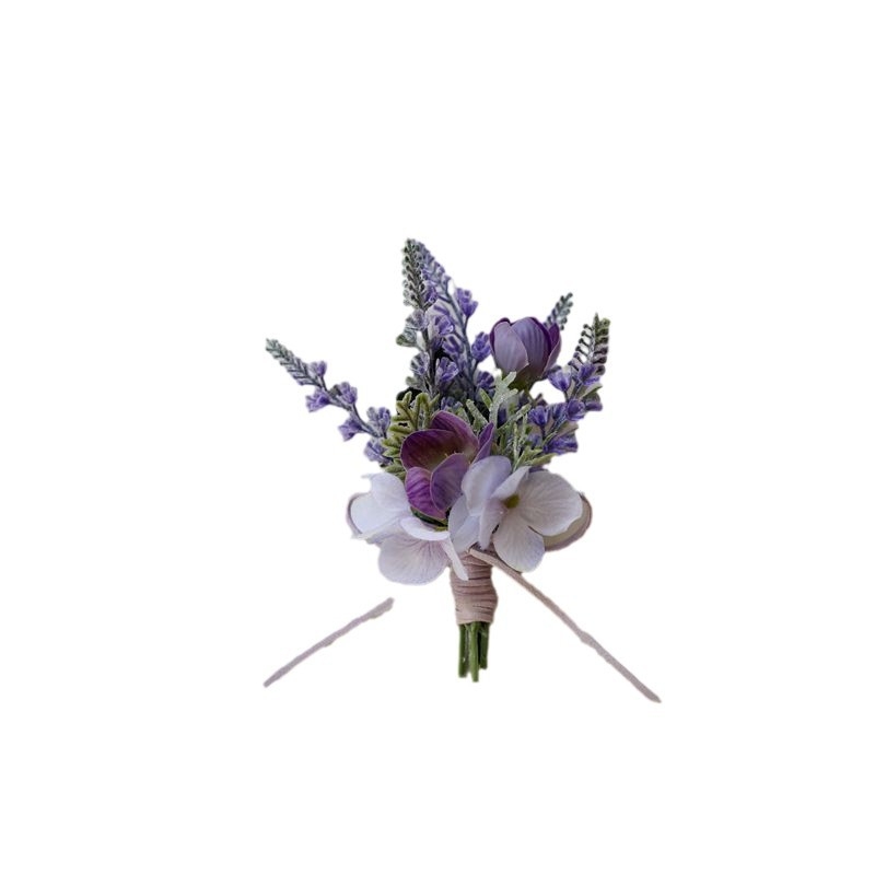 Esküvői corsage – kézzel készített műanyag virágok, testreszabható, Small fresh márka