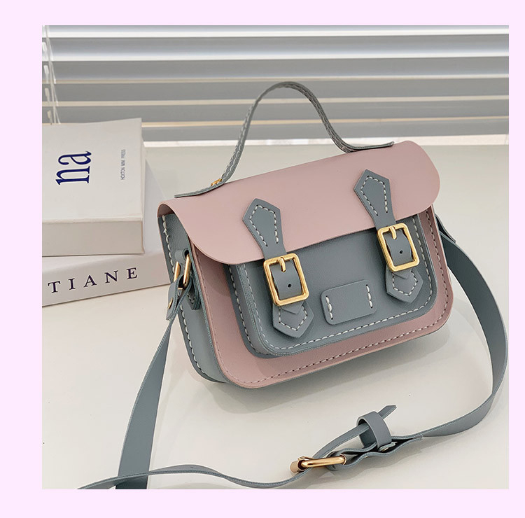 PU tkanina crossbody torba s unutarnjim patch džepom, zatvaranje kapom, jedna naramenica