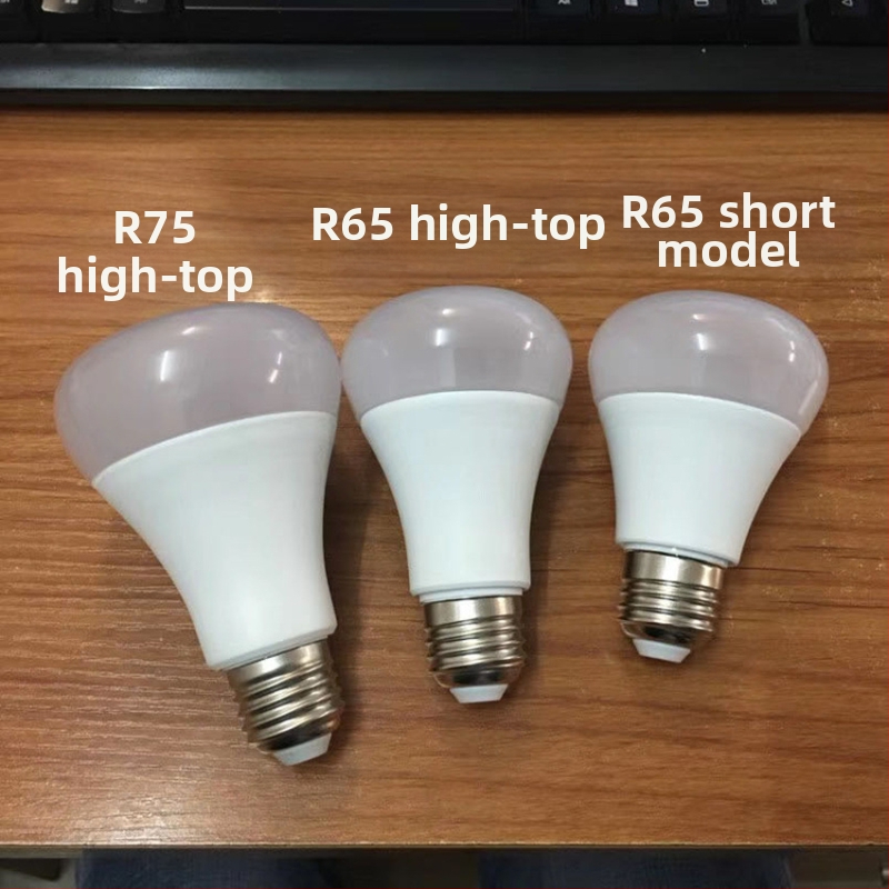 LED žiarovka – model Flat Head Bubble, Materiál PC, Matný povrch, Sada puzdra lampy