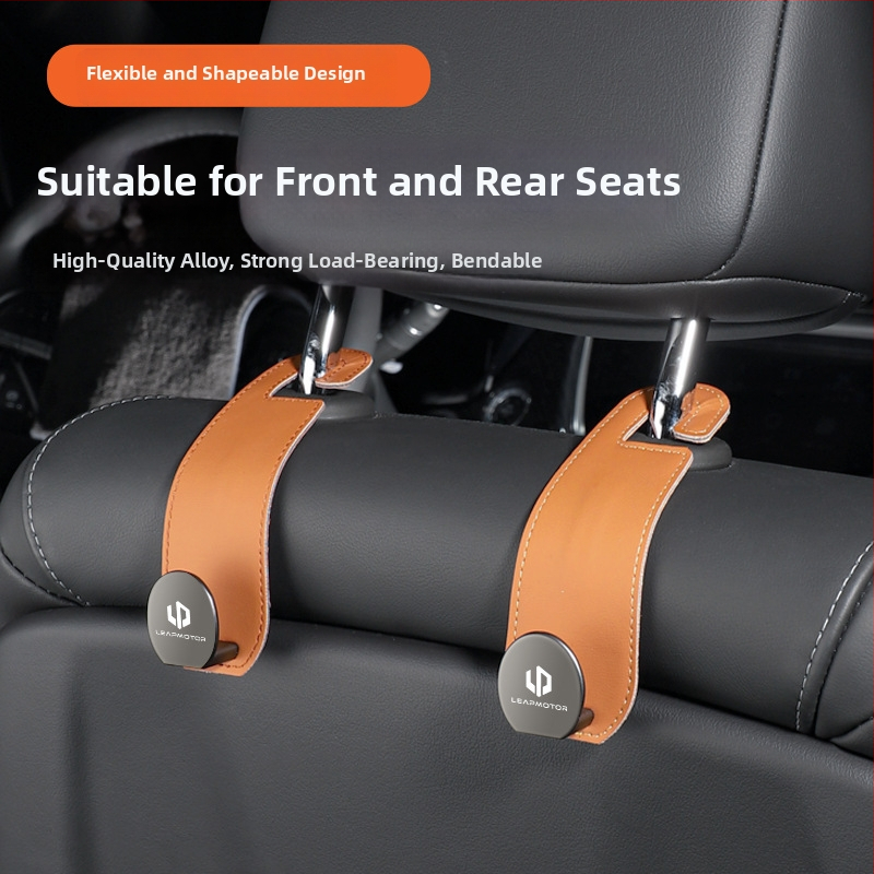 Chebufang алуминиева закачалка за автомобилна седалка – скрито задно съхранение, прост стил, вътрешно декориране